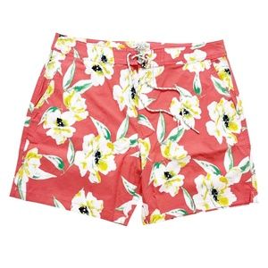 J. Crew Men’s 7” Stretch Breaker Board Short 34 Floral Print